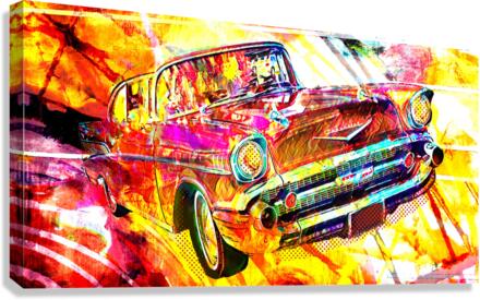 Chevy Bel Air  Canvas Print