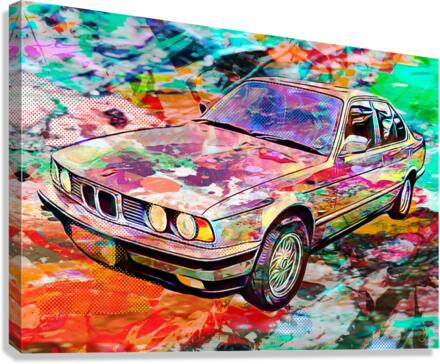 BMW 5 Series  Canvas Print
