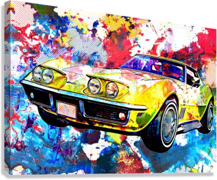 1970s Chevrolet Corvette Stingray  Canvas Print