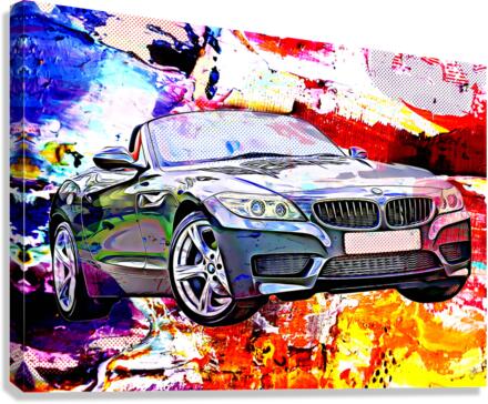 BMW Z4 Convertible  Canvas Print