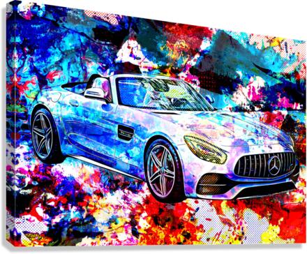 Mercedes Benz SL 55 AMG  Canvas Print