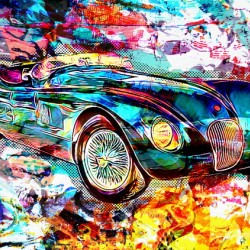 Jaguar C Type - 1950s Sport Car