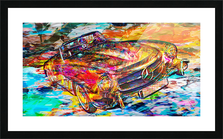 Mercedes 190E  Framed Print Print